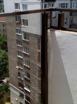 Парапет с дисперсия